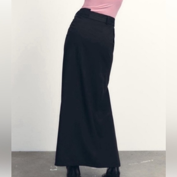 ZARA ASYMMETRICAL SKIRT - S2422 - Picture 4 of 9